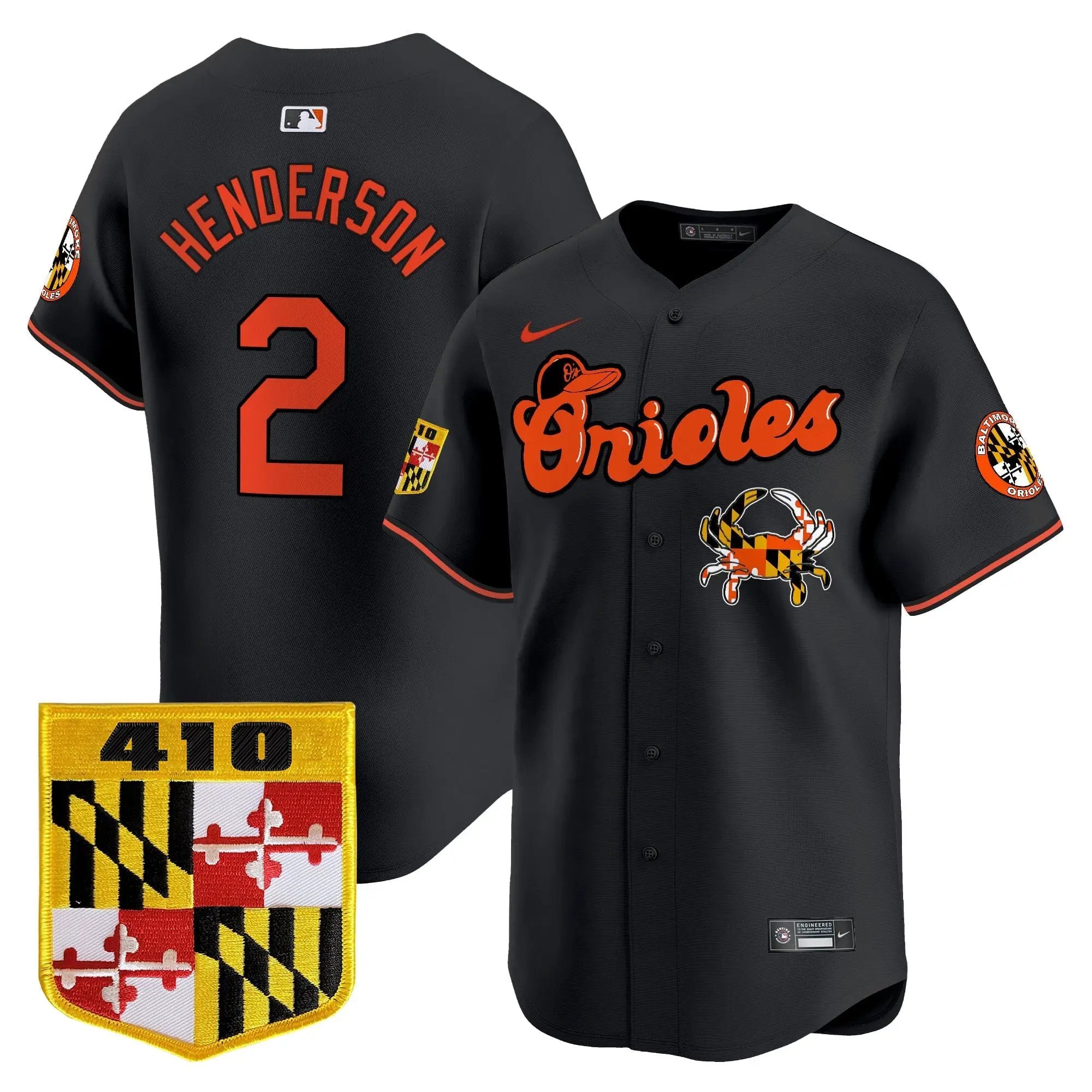 BAL 410 & Chesapeake Crab Patch Vapor Premier Limited Jersey - All Stitched by Digigearus
