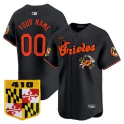 BAL 410 & Chesapeake Crab Patch Vapor Premier Limited Custom Jersey - All Stitched by Digigearus