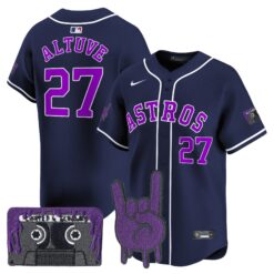 HOU DJ Screw Patch Vapor Premier Limited Jersey - All Stitched by Houston Astros