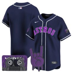 HOU DJ Screw Patch Vapor Premier Limited Jersey - All Stitched by Houston Astros