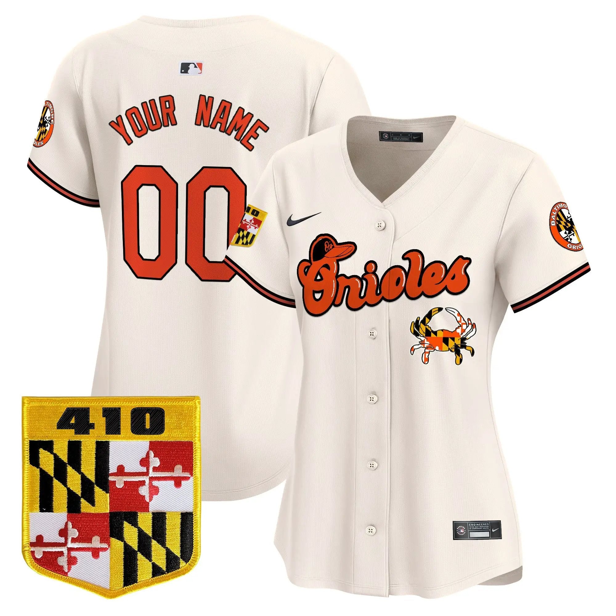 BAL 410 & Chesapeake Crab Patch Vapor Premier Limited Custom Jersey - All Stitched by Digigearus