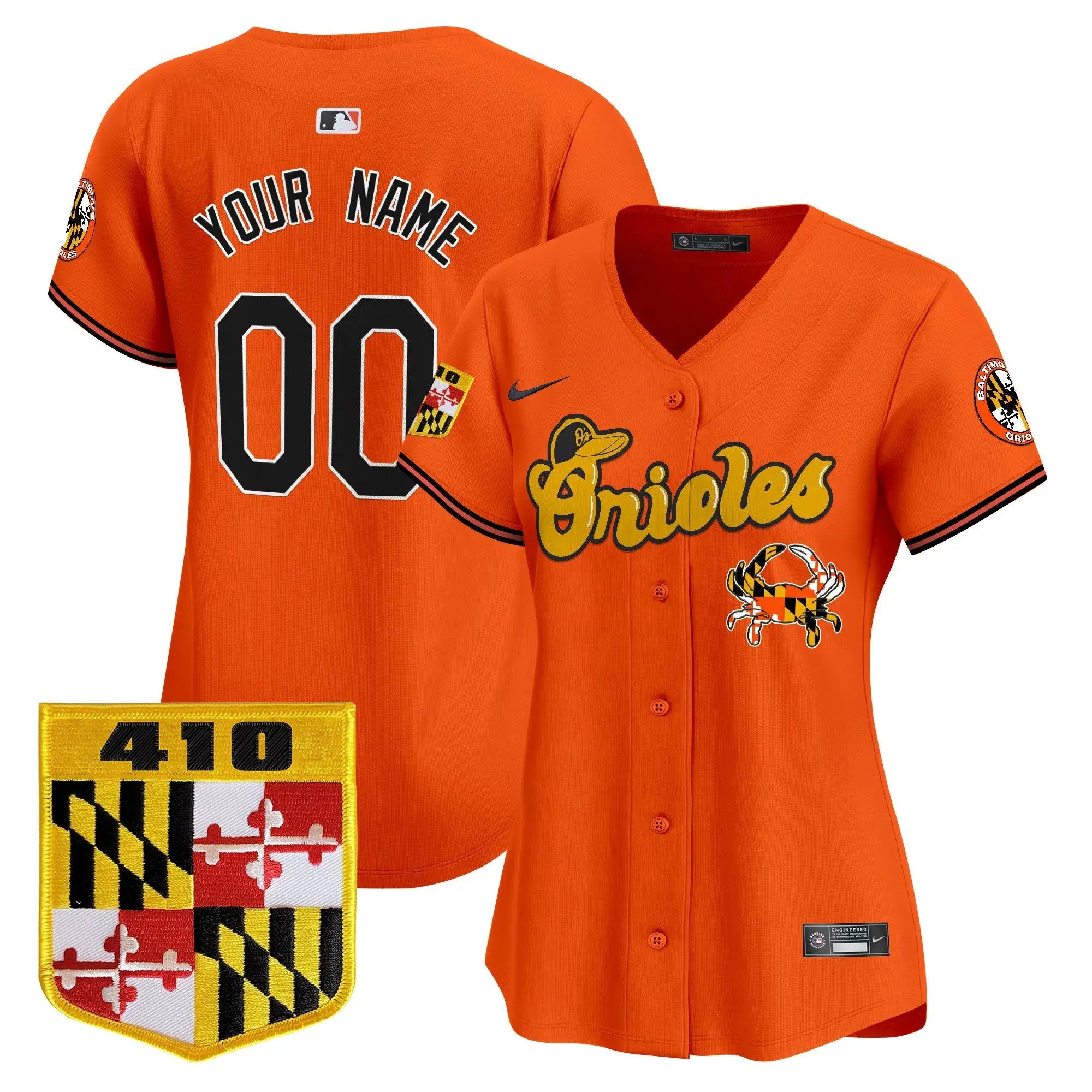 BAL 410 & Chesapeake Crab Patch Vapor Premier Limited Custom Jersey - All Stitched by Digigearus
