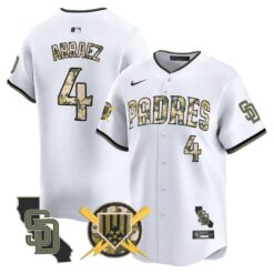 Padres Armed Forces Day Vapor Premier Limited Jersey - All Stitched by Digigearus