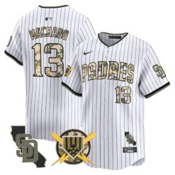 Padres Armed Forces Day Vapor Premier Limited Jersey - All Stitched by Digigearus
