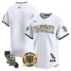 Padres Armed Forces Day Vapor Premier Limited Jersey - All Stitched by Digigearus