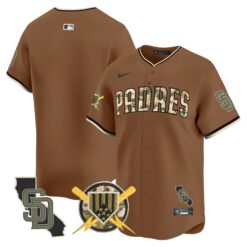 Padres Armed Forces Day Vapor Premier Limited Jersey - All Stitched by Digigearus