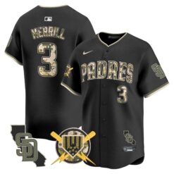 Padres Armed Forces Day Vapor Premier Limited Jersey - All Stitched by Digigearus