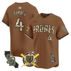 Padres Armed Forces Day Vapor Premier Limited Jersey - All Stitched by Digigearus