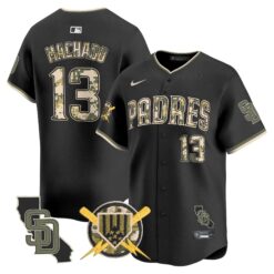 Padres Armed Forces Day Vapor Premier Limited Jersey - All Stitched by Digigearus