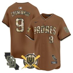 Padres Armed Forces Day Vapor Premier Limited Jersey - All Stitched by Digigearus