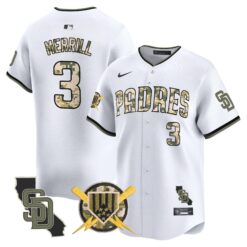 Padres Armed Forces Day Vapor Premier Limited Jersey - All Stitched by Digigearus