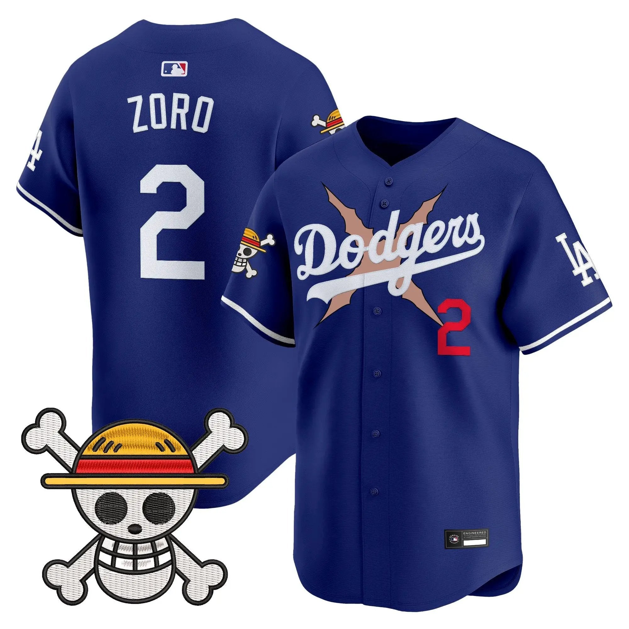 LAD x One Piece Vapor Premier Limited Jersey - Stitched by Digigearus