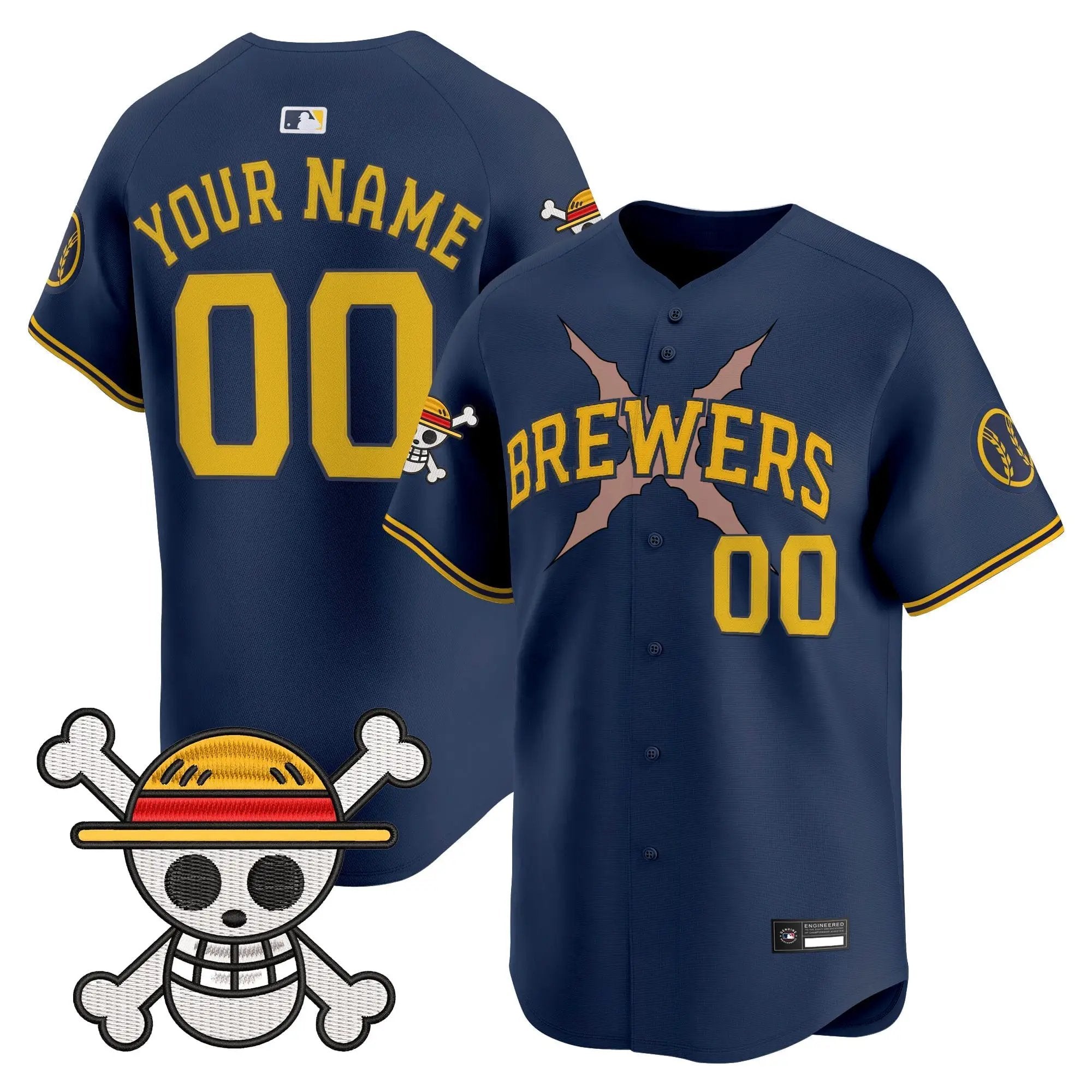 MIL x One Piece Vapor Premier Limited Custom Jersey - Stitched by Digigearus