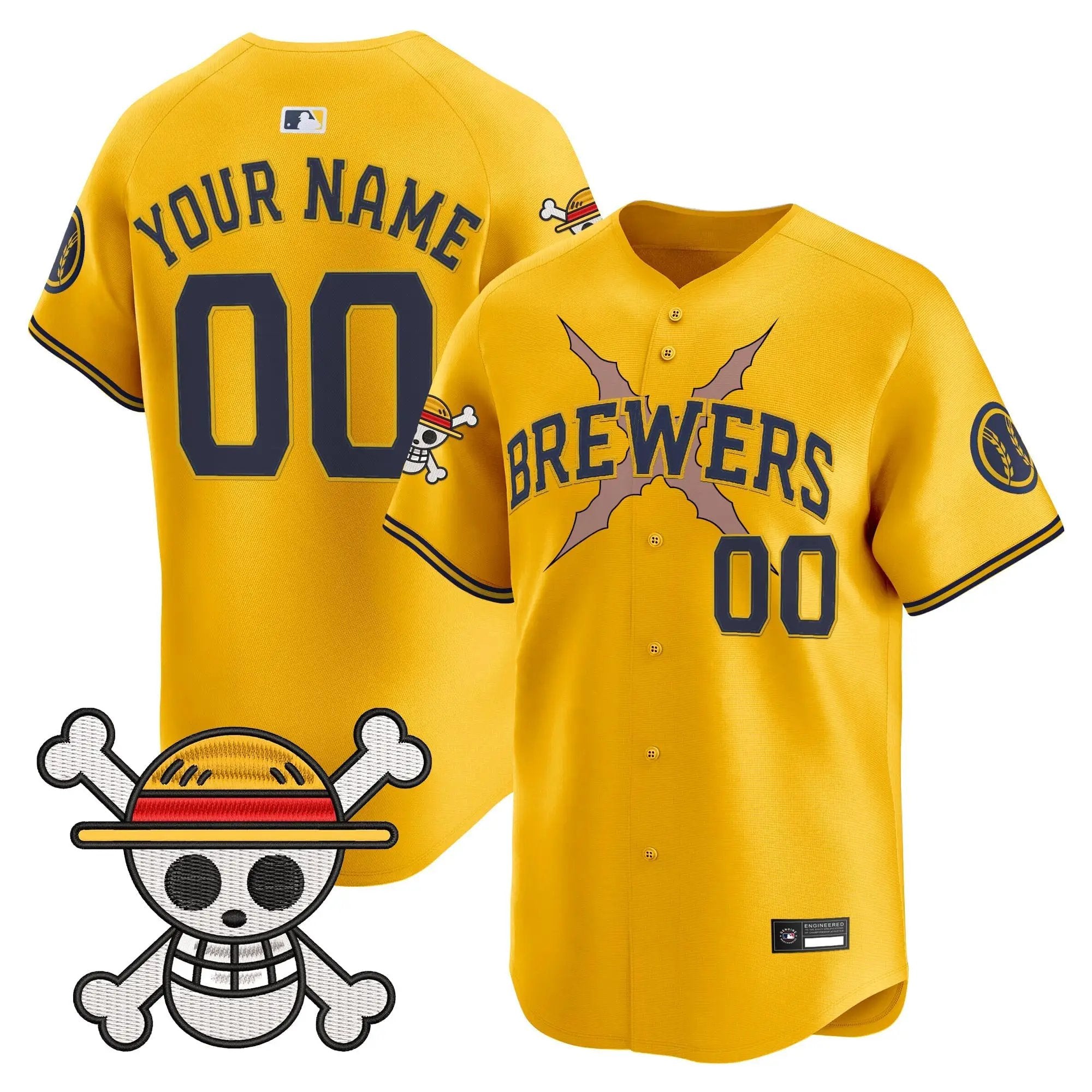 MIL x One Piece Vapor Premier Limited Custom Jersey - Stitched by Digigearus