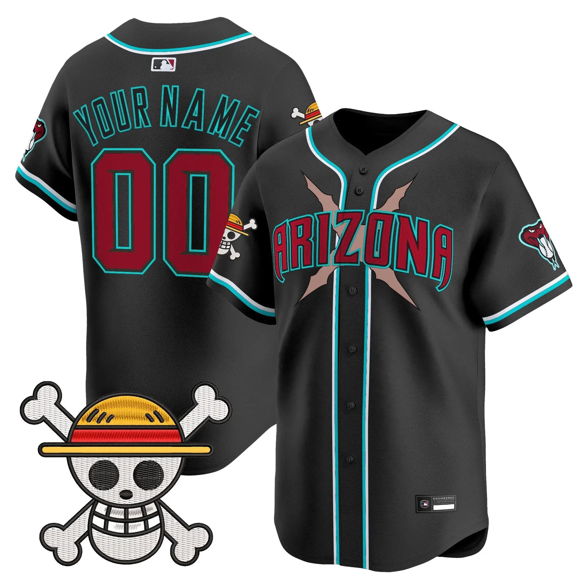 Diamondbacks x OP Vapor Premier Limited Custom Jersey - Stitched by Digigearus