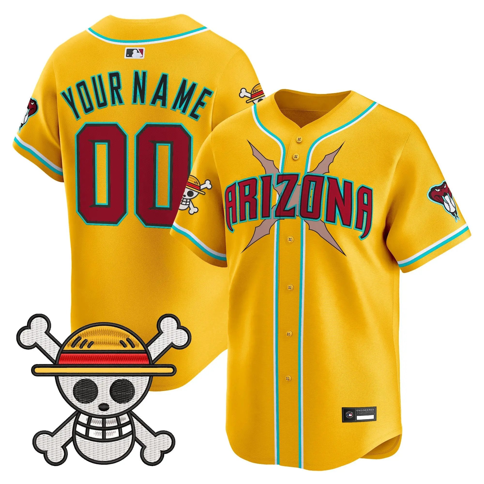 Diamondbacks x OP Vapor Premier Limited Custom Jersey - Stitched by Digigearus