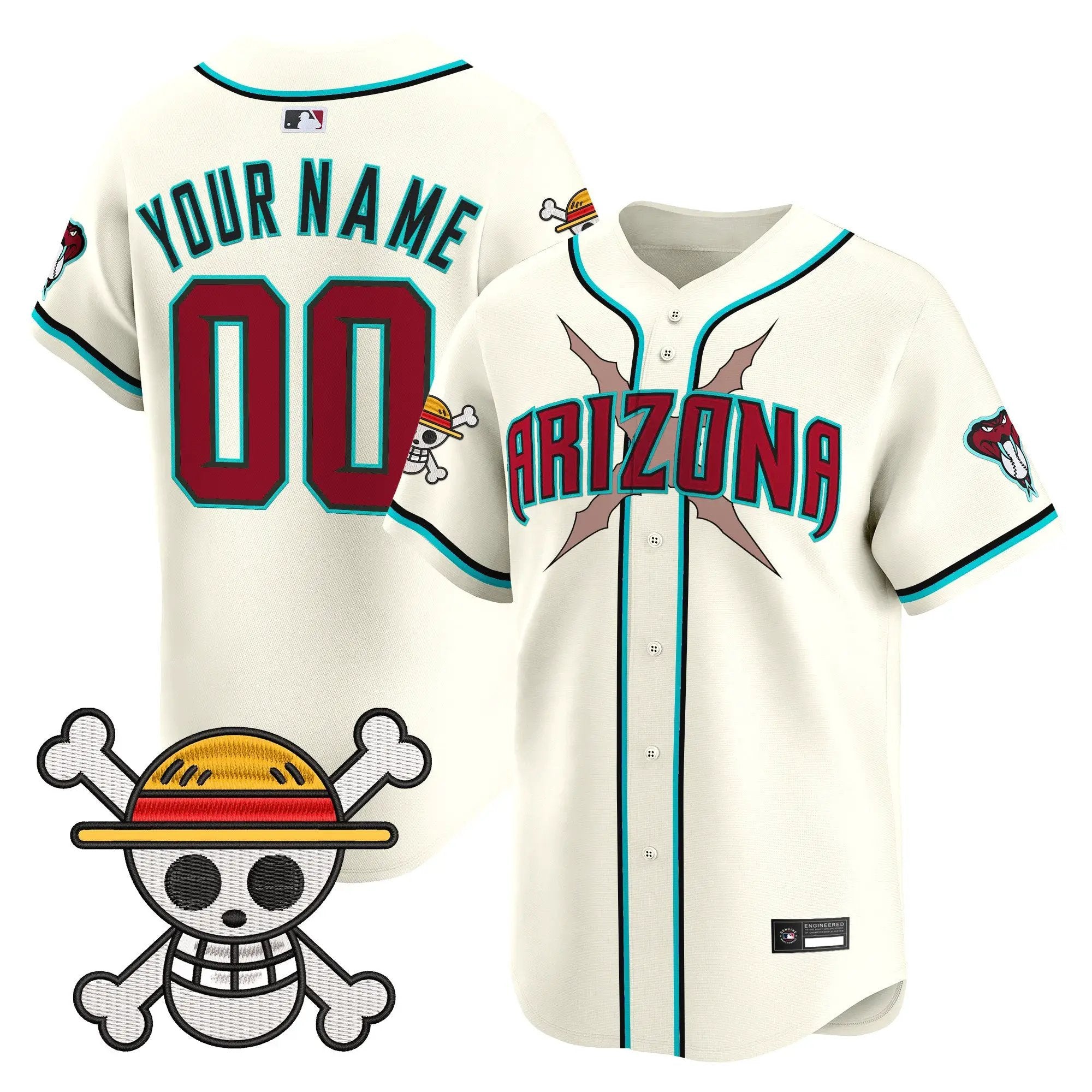 Diamondbacks x OP Vapor Premier Limited Custom Jersey - Stitched by Digigearus