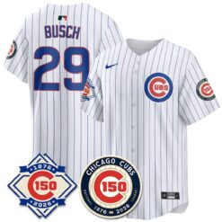 CHC Vapor Limited Gold Jersey - 150th Anniversary - All Stitched by Chicago Cubs