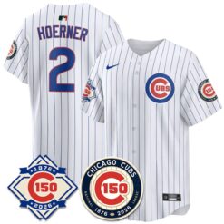 CHC Vapor Limited Gold Jersey - 150th Anniversary - All Stitched by Chicago Cubs