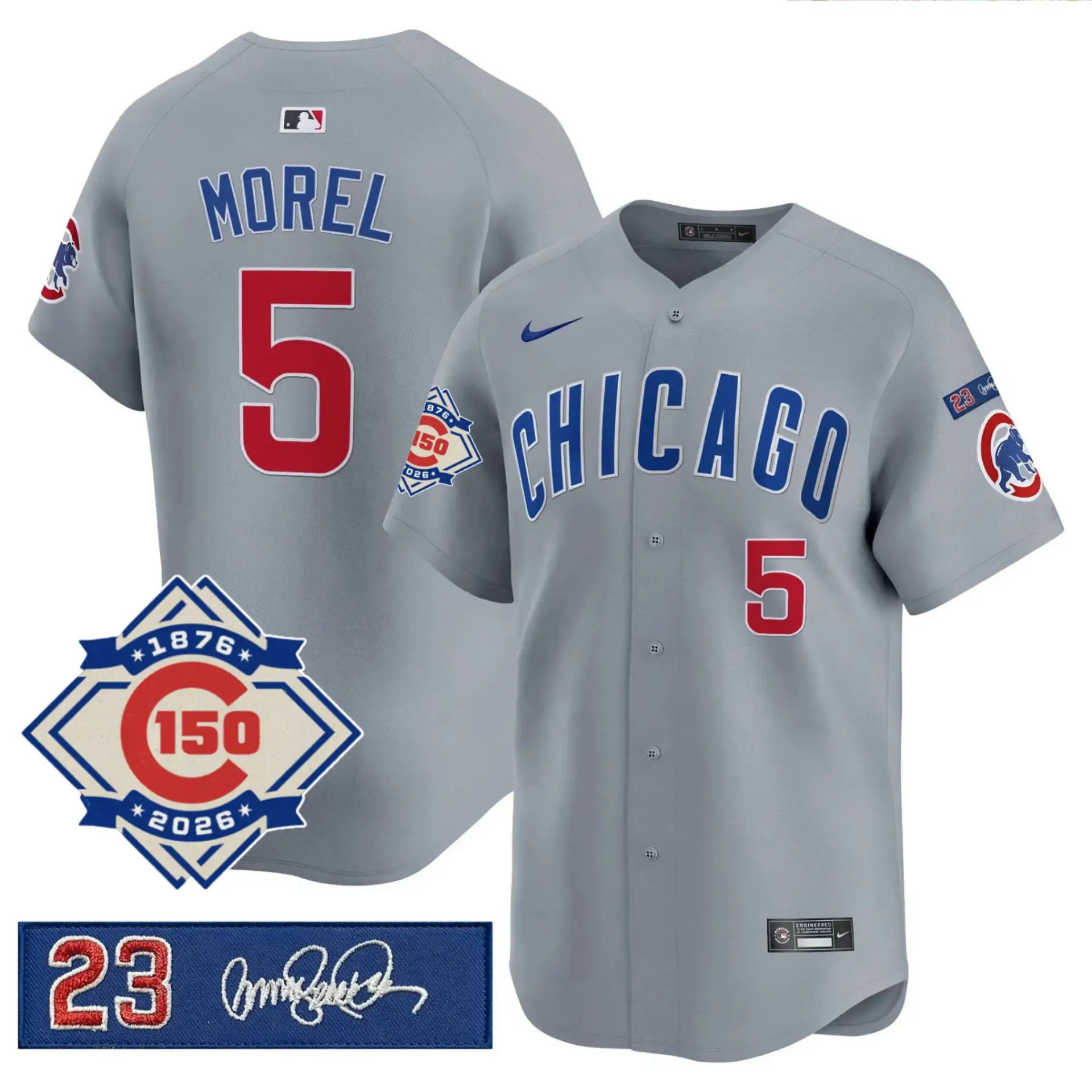 CHC Limited Jersey - 150th Anniversary & 'Ryno' Tribute Patch - All Stitched by Chicago Cubs