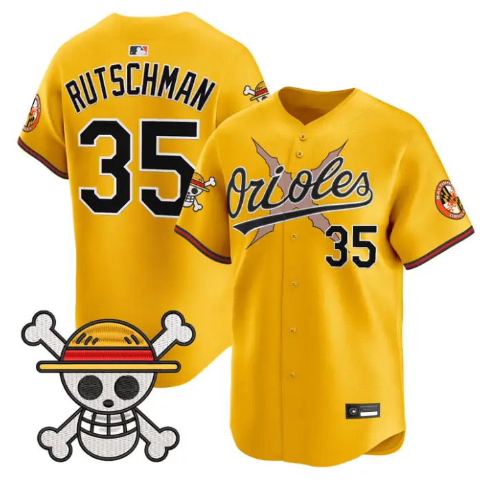 Adley Rutschman Jersey #35 Baltimore Orioles One Piece Premier Stitched by My Store