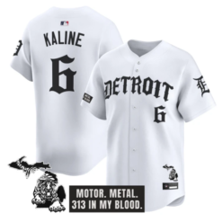 Al Kaline Jersey #6 Detroit Tigers Old English Edition Stitched by My Store