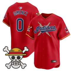 Andrés Giménez Jersey #0 Cleveland Indians One Piece Premier Stitched by My Store