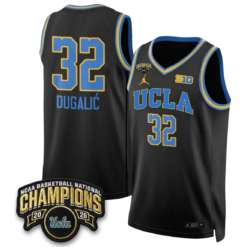 Angela Dugalić Jersey #32 UCLA Basketball Champion 2026 Limited Stitched by My store basketball