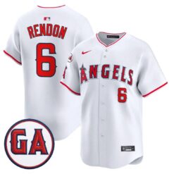 Anthony Rendon Jersey #6 Angels Garret Anderson Tribute Stitched by My Store