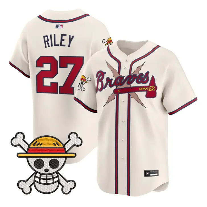 Austin Riley Jersey #27 Atlanta Braves One Piece Premier Stitched by My Store