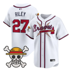Austin Riley Jersey #27 Atlanta Braves One Piece Premier Stitched by My Store