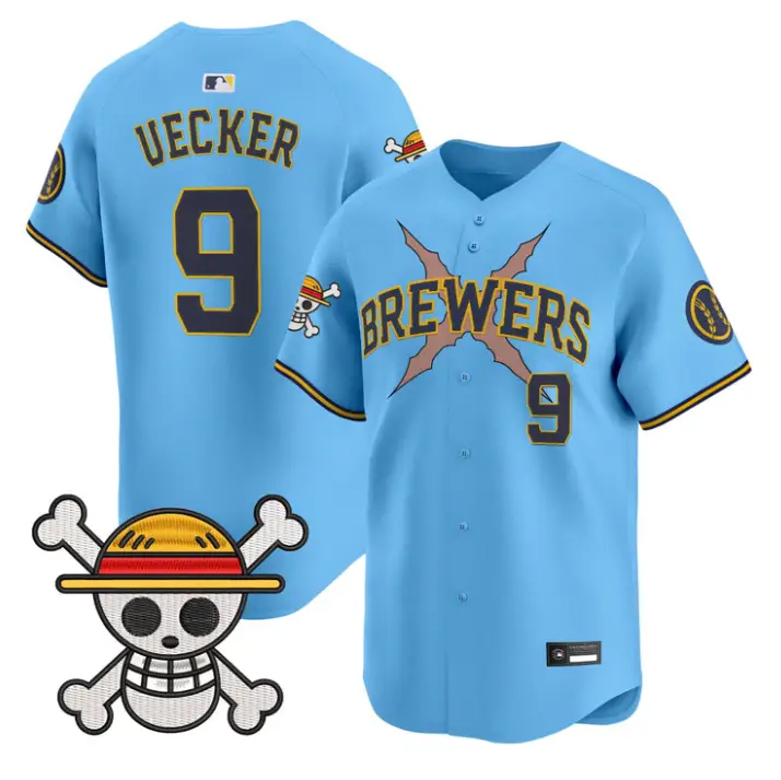 Bob Uecker Jersey #9 Milwaukee Brewers One Piece Premier Stitched by My Store