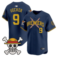 Bob Uecker Jersey #9 Milwaukee Brewers One Piece Premier Stitched by My Store