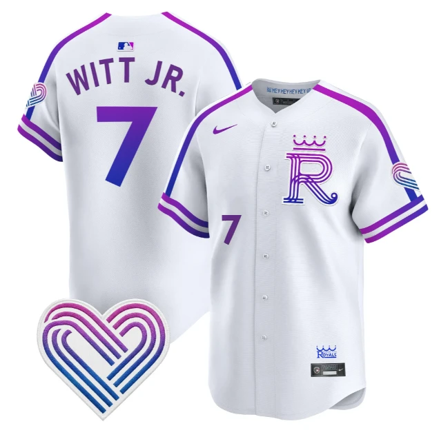 Bobby Witt Jr Jersey #7 Kansas City Royals 2026 City Connect Premier Stitched by My Store