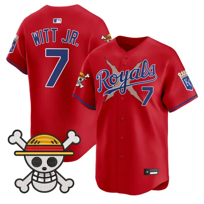 Bobby Witt Jr Jersey #7 Kansas City Royals One Piece Premier Stitched by My Store