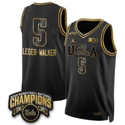 Charlisse Leger-Walker Jersey #5 UCLA Basketball Champion 2026 Stitched by My store basketball