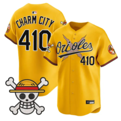 Charm City Jersey #410 Baltimore Orioles One Piece Premier Stitched by My Store