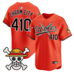Charm City Jersey #410 Baltimore Orioles One Piece Premier Stitched by My Store