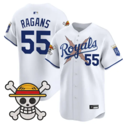 Cole Ragans Jersey #55 Kansas City Royals One Piece Premier Stitched by My Store