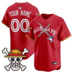 Custom Blue Jays Jersey Name, Number One Piece Premier Limited Stitched by My Store