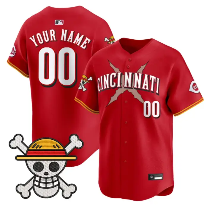 Custom Cincinnati Reds Jersey Name, Number One Piece Premier Stitched by My Store