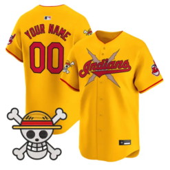 Custom Cleveland Indians Jersey Name, Number One Piece Premier Stitched by My Store