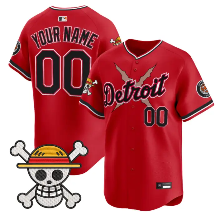 Custom Detroit Tigers Jersey One Piece Vapor Premier Limited Stitched by My Store