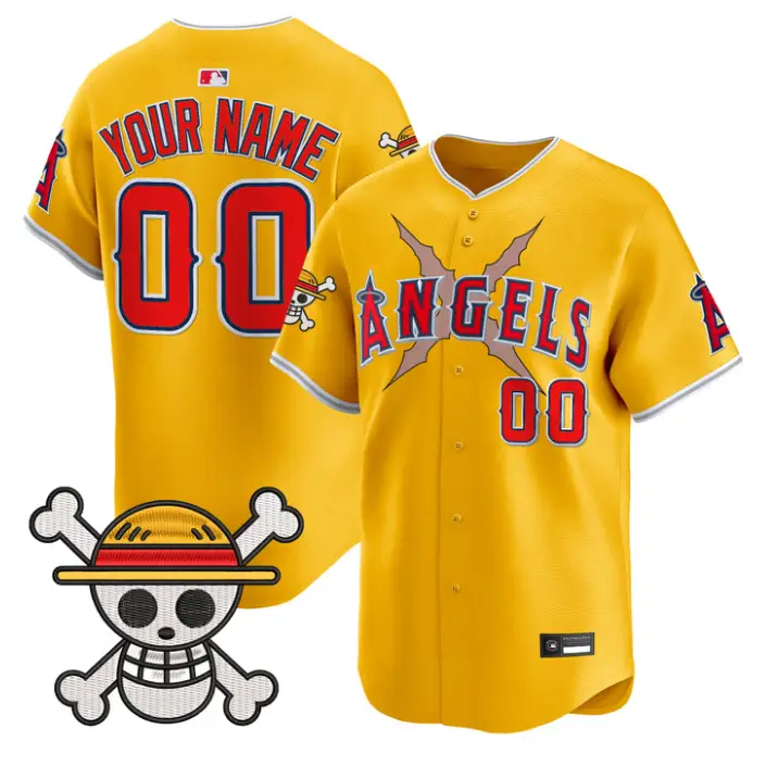 Custom Los Angeles Angels Jersey Name, Number One Piece Premier Stitched by My Store