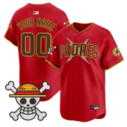 Custom Padres Jersey Name, Number One Piece Premier Stitched by My Store