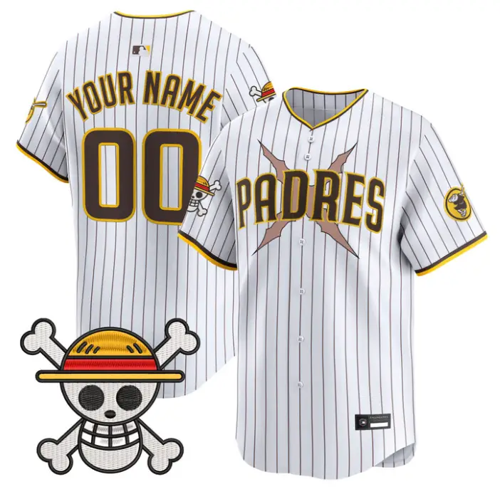 Custom Padres Jersey Name, Number One Piece Premier Stitched by My Store