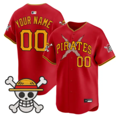 Custom Pittsburgh Pirates Jersey Name, Number One Piece Premier Stitched by My Store