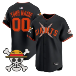 Custom San Francisco Giants Jersey Name, Number One Piece Stitched by My Store
