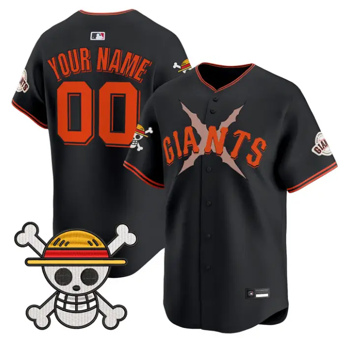 Custom San Francisco Giants Jersey Name, Number One Piece Stitched by My Store