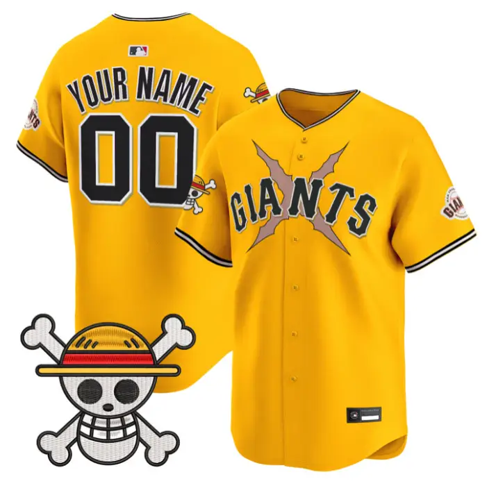 Custom San Francisco Giants Jersey Name, Number One Piece Stitched by My Store